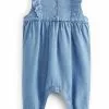 Next Kinder FRILL - Jumpsuit - Denim Blue