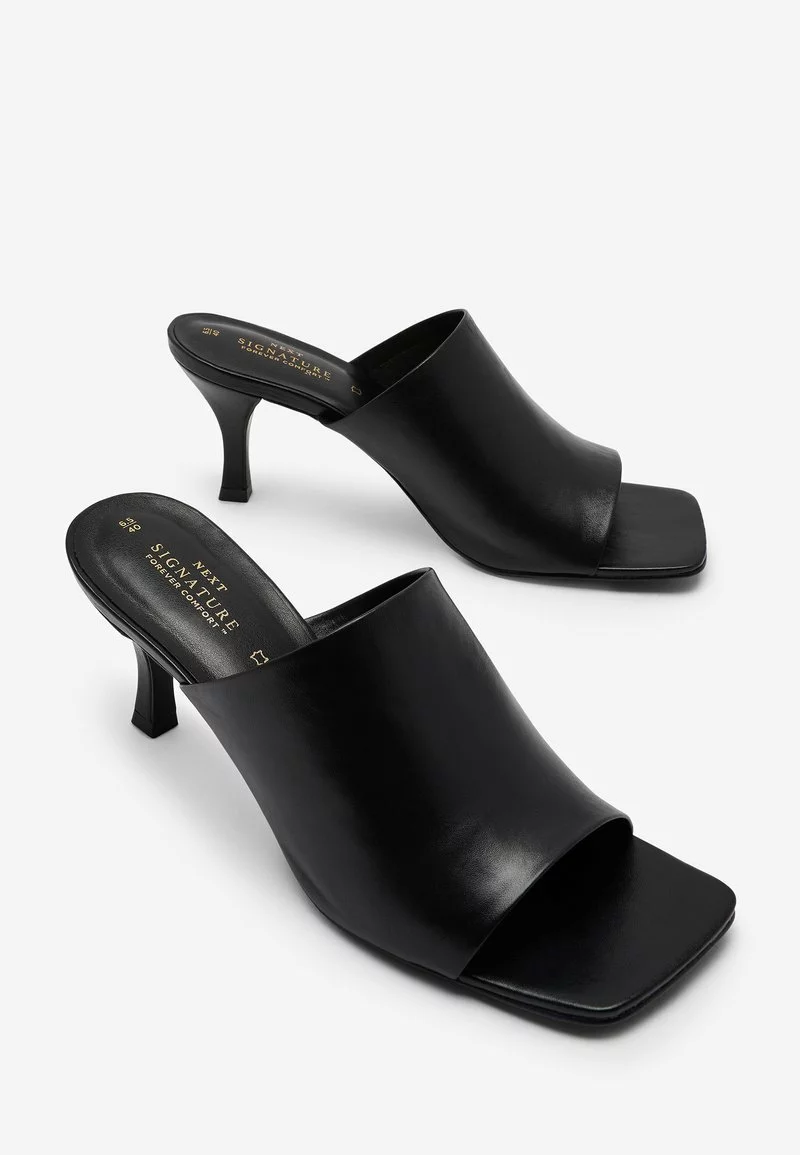 Next Damen Pantolette Hoch - Black 4 Next Damen Pantolette Hoch - Black – Bild 4