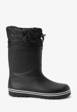 Next Kinder LINED CUFF - Gummistiefel - Black
