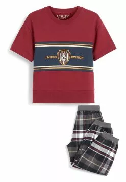 Next Kinder Nachtwäsche Set - Red/grey