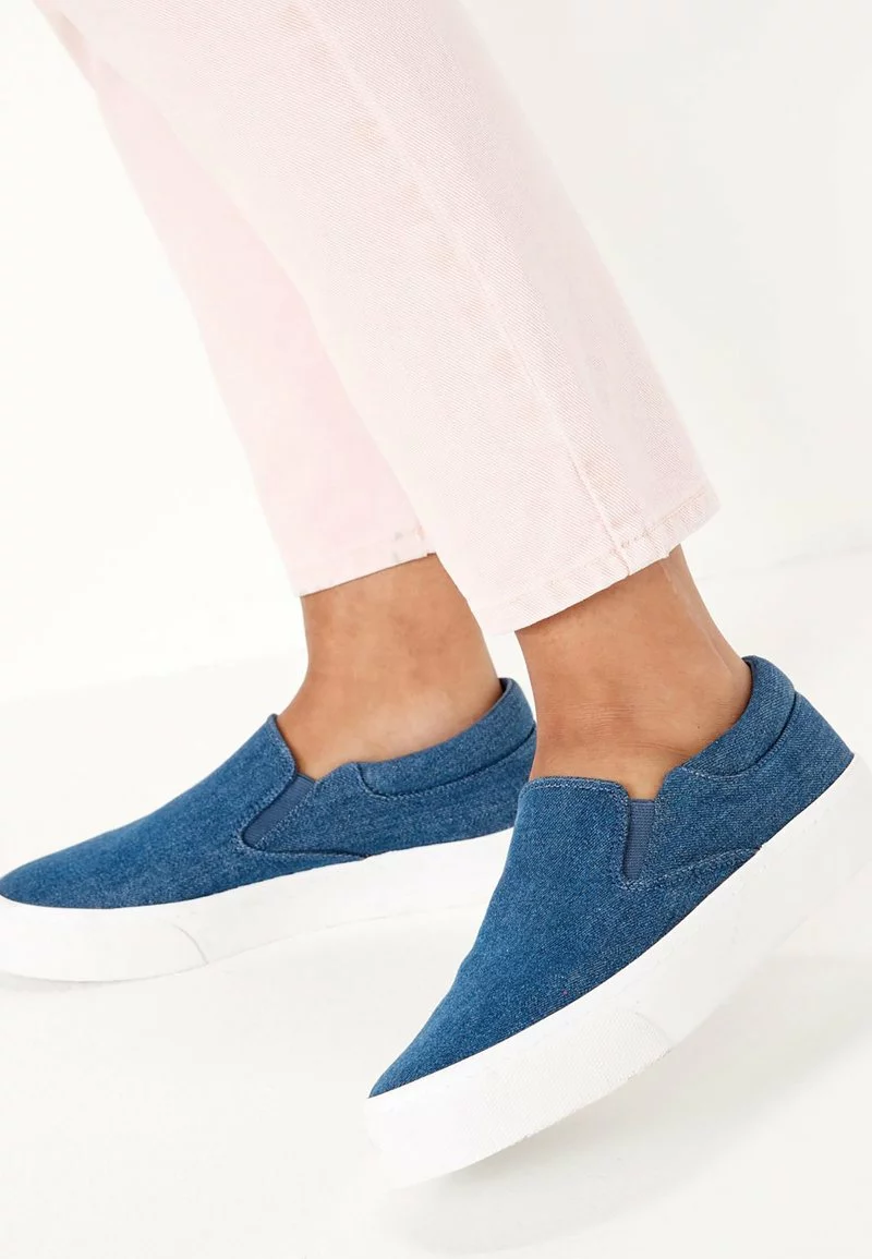 Next Damen Sneaker Low - Blue Denim 2 Next Damen Sneaker Low - Blue Denim – Bild 2