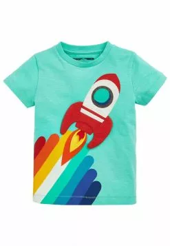 Next Kinder T-Shirt Print - Turquoise