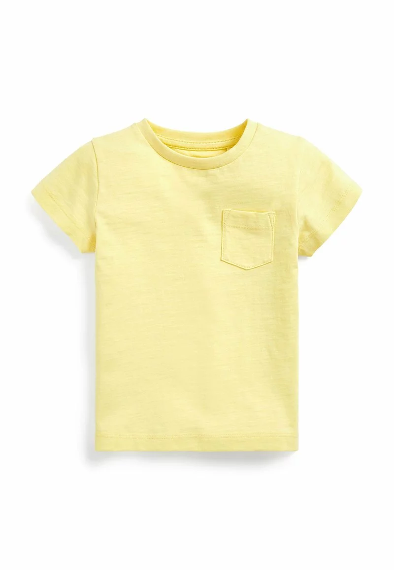 Next Kinder SHORT SLEEVE PLAIN - T-Shirt Basic - Yellow 1 Next Kinder SHORT SLEEVE PLAIN - T-Shirt Basic - Yellow