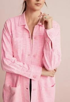 Next Damen UTILITY - Hemdbluse - Fluro Pink