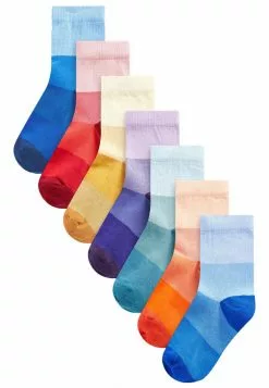 Next Kinder 7 PACK - Socken - Rainbow Ombre Stripe