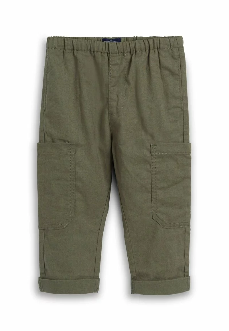 Next Kinder SIDE POCKET - Jogginghose - Khaki Green 1 Next Kinder SIDE POCKET - Jogginghose - Khaki Green