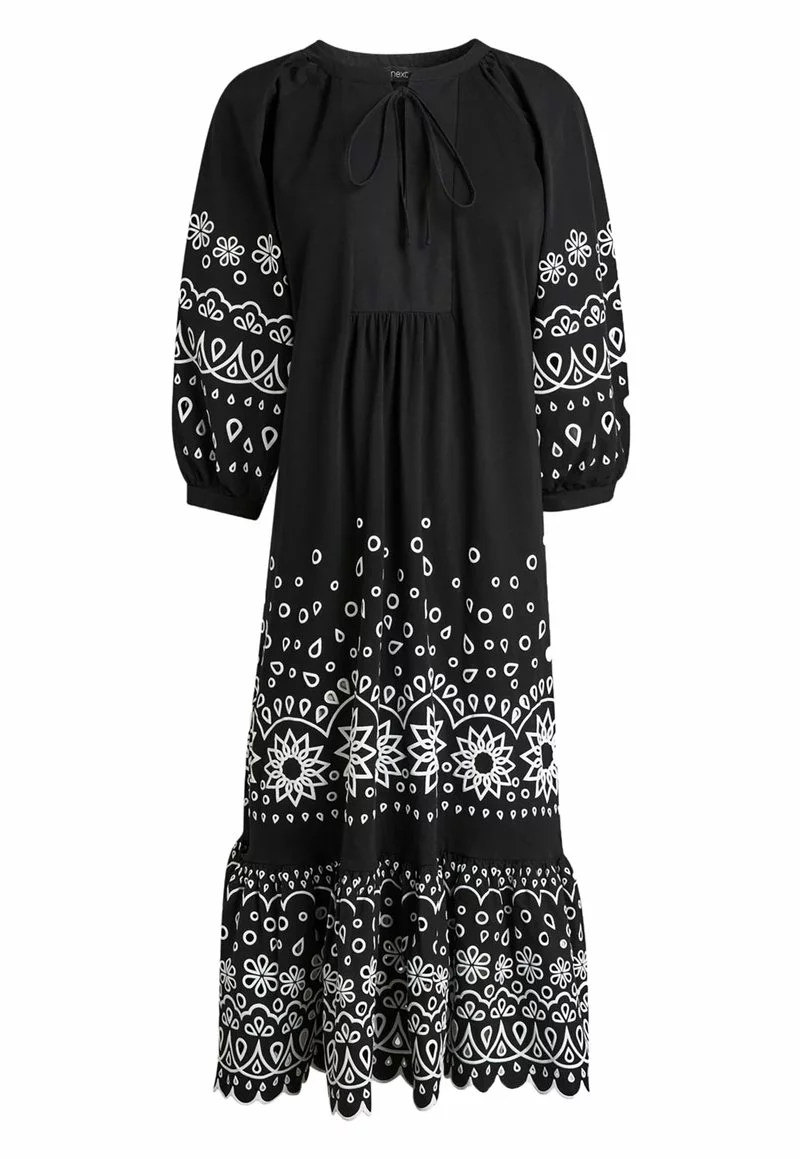 Next Damen LONG SLEEVE - Freizeitkleid - Black 4 Next Damen LONG SLEEVE - Freizeitkleid - Black – Bild 4