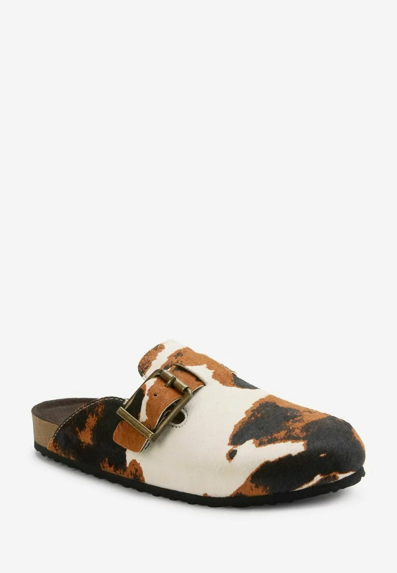 Next Kinder Pantolette Flach - Animal Print Leather Premium 2 Next Kinder Pantolette Flach - Animal Print Leather Premium – Bild 2