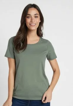 Next T-Shirt Basic - Green | Damen