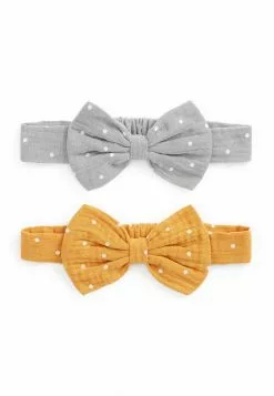 Next Kinder 2 PACK - Haar-Styling-Accessoires - Ochre/grey Spot