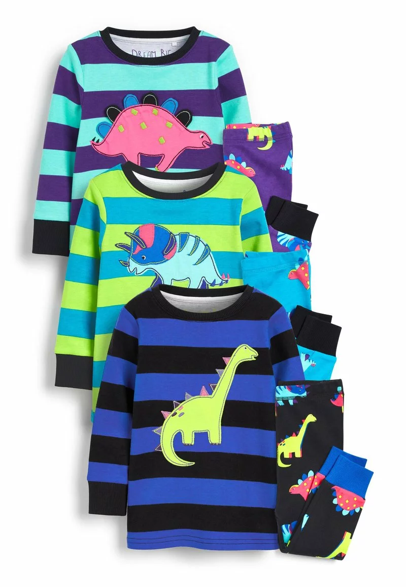 Next Kinder 3 PACK SNUGGLE - Nachtwäsche Set - Blue 1 Next Kinder 3 PACK SNUGGLE - Nachtwäsche Set - Blue