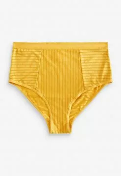 Next Damen STRIPE HIGH WAIST TWO PACK - Slip - Yellow -Next Großes Kaufhaus fb186d34776c42e1a6f7c54af5cb1a9e