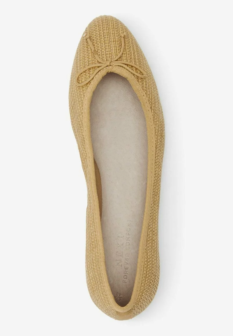 Next Damen FOREVER COMFORT - Klassischer Ballerina - Natural 3 Next Damen FOREVER COMFORT - Klassischer Ballerina - Natural – Bild 3