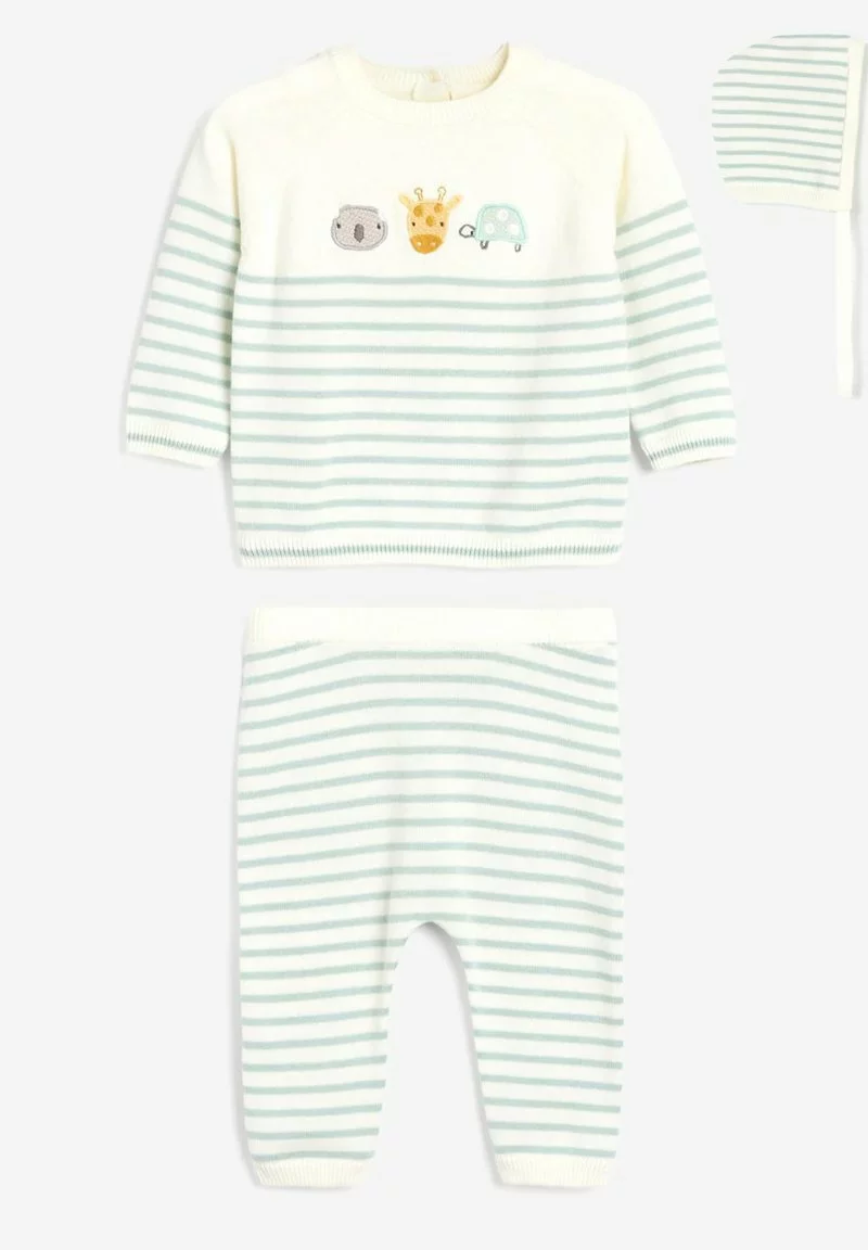 Next Unisex SET - Stoffhose - White 1 Next Unisex SET - Stoffhose - White