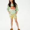 Next Kinder TIE DYE HAPPY DAISY GRAPHIC SHORT SLEEVE - T-Shirt Print - Green