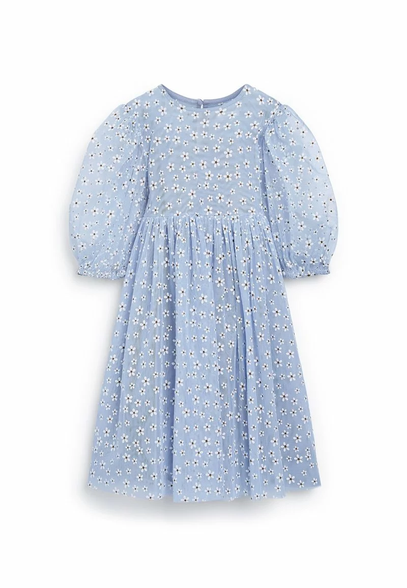 Next Kinder GLITTER DAISY - Freizeitkleid - Blue 1 Next Kinder GLITTER DAISY - Freizeitkleid - Blue