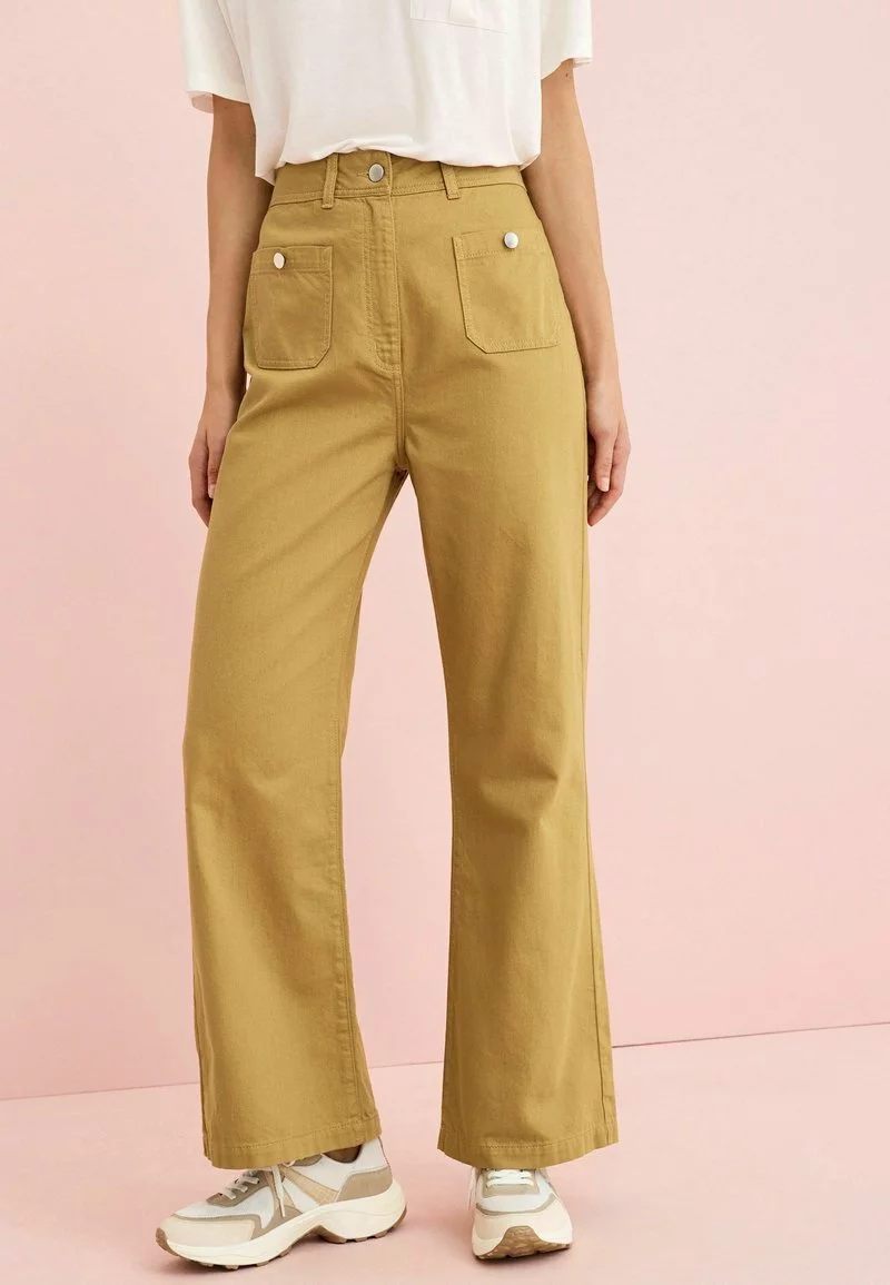 Next Damen MIT AUFGESETZTEN TASCHEN - Stoffhose - Natural 2 Next Damen MIT AUFGESETZTEN TASCHEN - Stoffhose - Natural – Bild 2