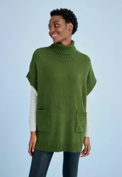 Next Damen ROLL PONCHO - Cape - Khaki