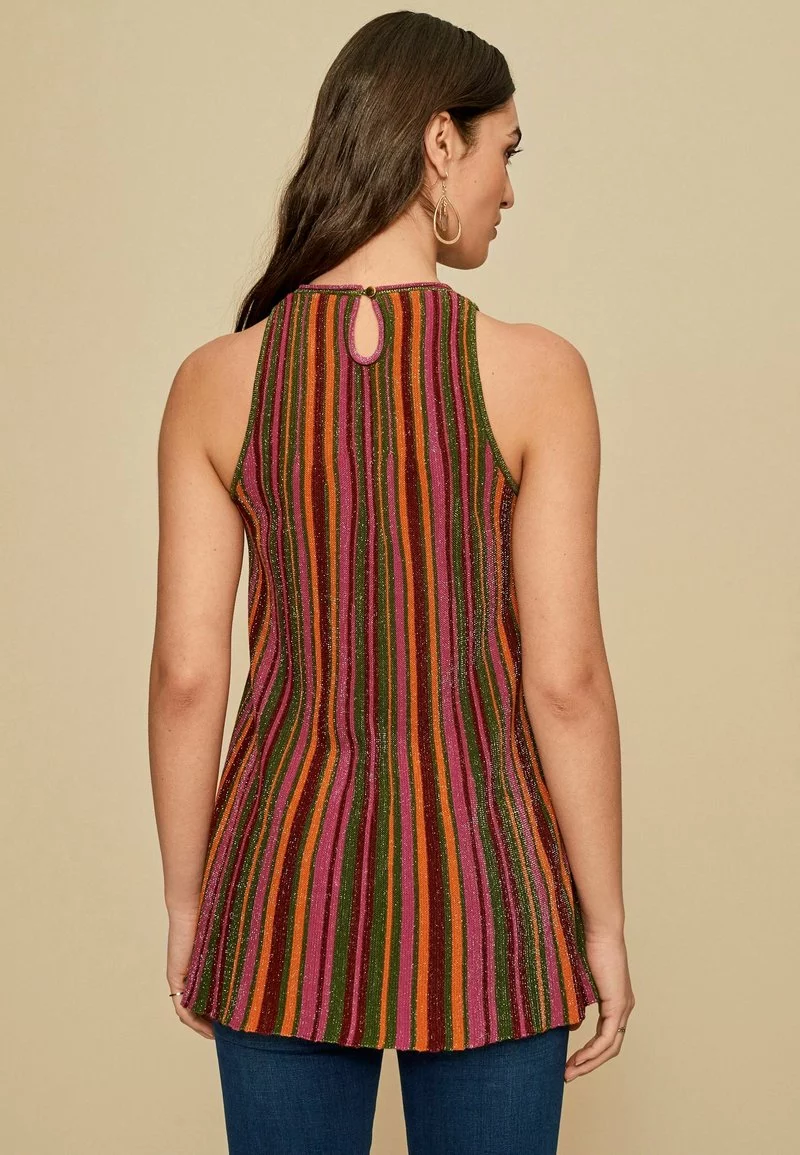 Next Damen LUREX SLEEVELESS - Top - Multi Stripe 2 Next Damen LUREX SLEEVELESS - Top - Multi Stripe – Bild 2