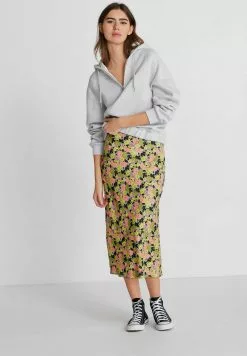 Next Damen A-Linien-Rock - Green