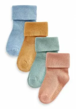 Next 4 PACK - Socken - Rust Red Ochre Yellow | Kinder