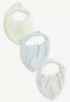 Next Unisex 3 PACK DRIBBLE - Lätzchen - Blue