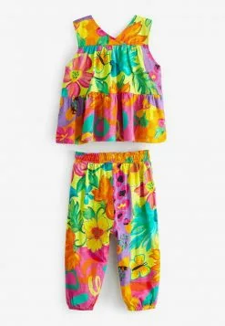 Next SET - Stoffhose - Tropical Floral | Kinder -Next Großes Kaufhaus fe2a55b9bcf7410a94086663de7f7420