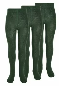 Next Kinder 3 PACK - Strumpfhose - Dark Green