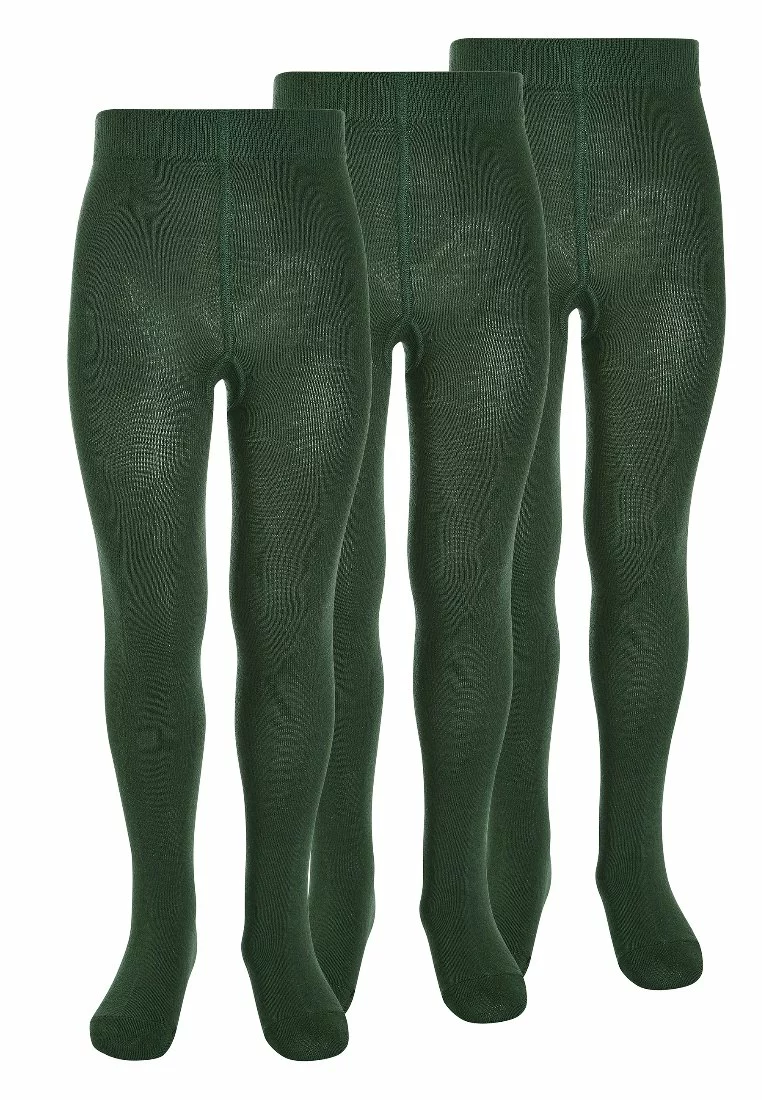 Next Kinder 3 PACK - Strumpfhose - Dark Green 1 Next Kinder 3 PACK - Strumpfhose - Dark Green
