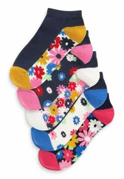Next Damen FLORAL FOOTBED - Socken - Black