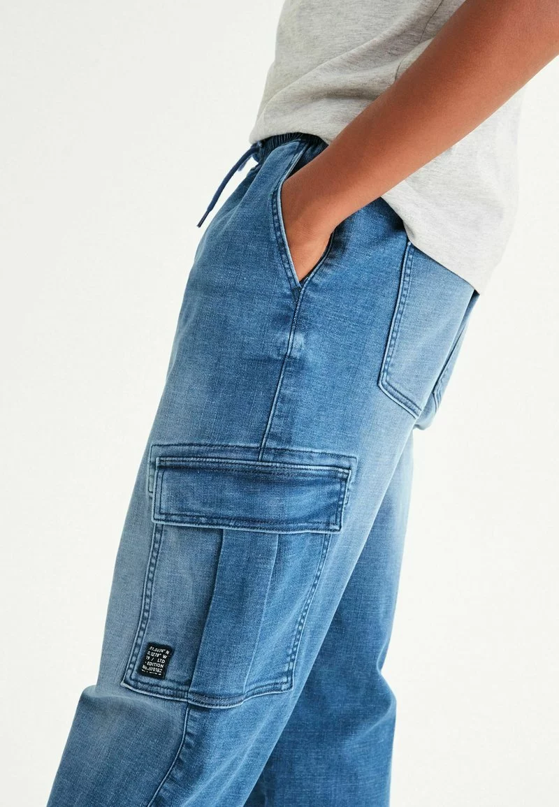 Next Kinder Cargohose - Blue 3 Next Kinder Cargohose - Blue – Bild 3