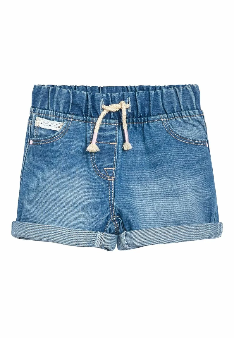 Next Kinder DENIM BLUE PULL-ON SHORTS (3MTHS-10YRS) - Jeans Shorts - Blue 1 Next Kinder DENIM BLUE PULL-ON SHORTS (3MTHS-10YRS) - Jeans Shorts - Blue